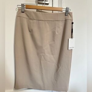 Calvin Klein nude skirt, never worn